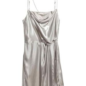 Brand new silver party dress